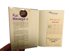 Kurt Vonnegut Lot Of 6 Hardcover Books Ex-Library Classic Literary SciFi