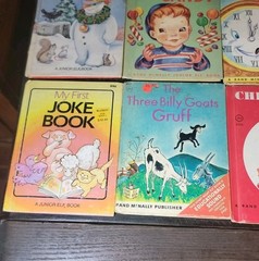 Lot of 12 Rand McNally Junior Elf Book Bulk Lot Children’s Vtg