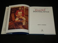 1995 DISCOVER YOUR PERSONAL PAINTING HARDCOVER BOOK BY DAVID RICHARDS – I 1991
