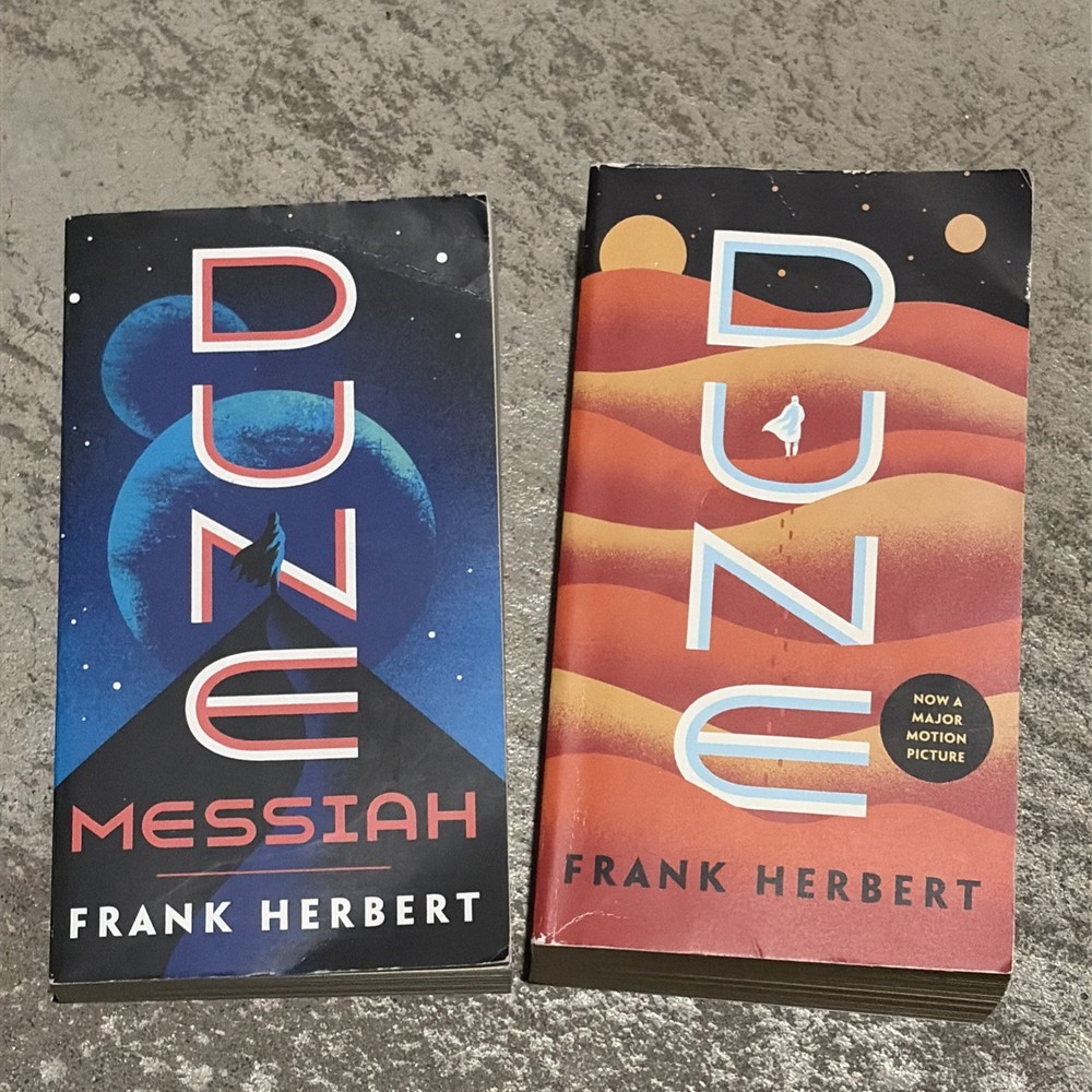 Dune & Dune Messiah by Frank Herbert (1990, Mass Market)