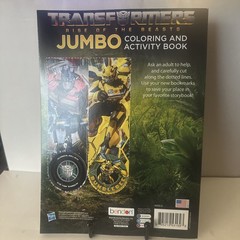 Transformers Rise Of The Beasts Jumbo Coloring & Activity Book bendon 2023 NEW