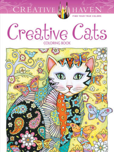 Creative Haven Creative Cats Coloring Book (Adult Coloring) – ACCEPTABLE