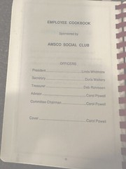 1990 AMSCO NICHOLS HOMESHIELD Quanex Employee Community Cookbook