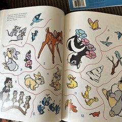 Vtg Sticker Fun Golden Coloring Book Lot Of 5 New Never Used Chip N Dale