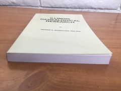 1997 Illinois Genealogical Research Signed by George K. Schweitzer – Paperback