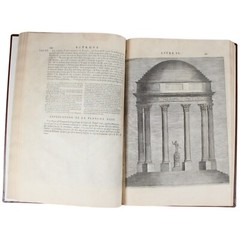 1684 Architecture VITRUVIUS Ten Books 2nd Ed Enlightenment Renaissance Engraving