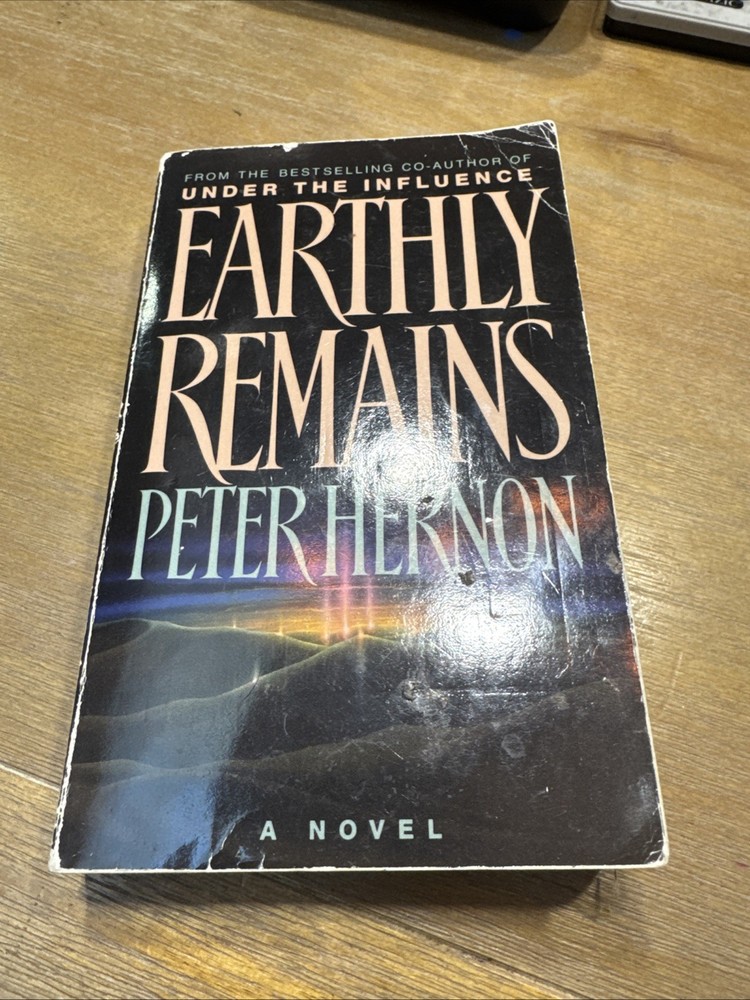Earthly Remains by Peter Hernon (1992, Trade Paperback) 1st Printing