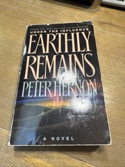 Earthly Remains by Peter Hernon (1992, Trade Paperback) 1st Printing