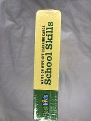 Write-On Wipe-Off Learning Cards: School Skills Cards – 03/2013
