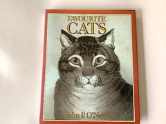 Cat Illustration Book Favourite Cats Cats in Art 9.3×11.3in Art Collection