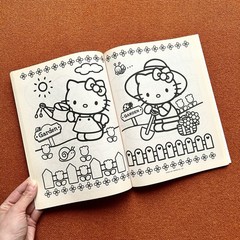 Unused 2011 Sanrio Hello Kitty Coloring & Activity Book Bendon Made In USA