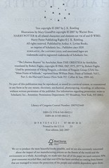 Harry Potter and the Deathly Hallows 2007 First Edition Hardcover Error Page 759