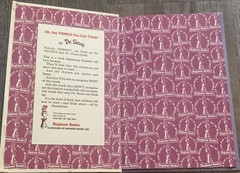 Oh, The Thinks You Can Think! By Dr. Seuss Grolier Book Club Edition GOOD Cond.!