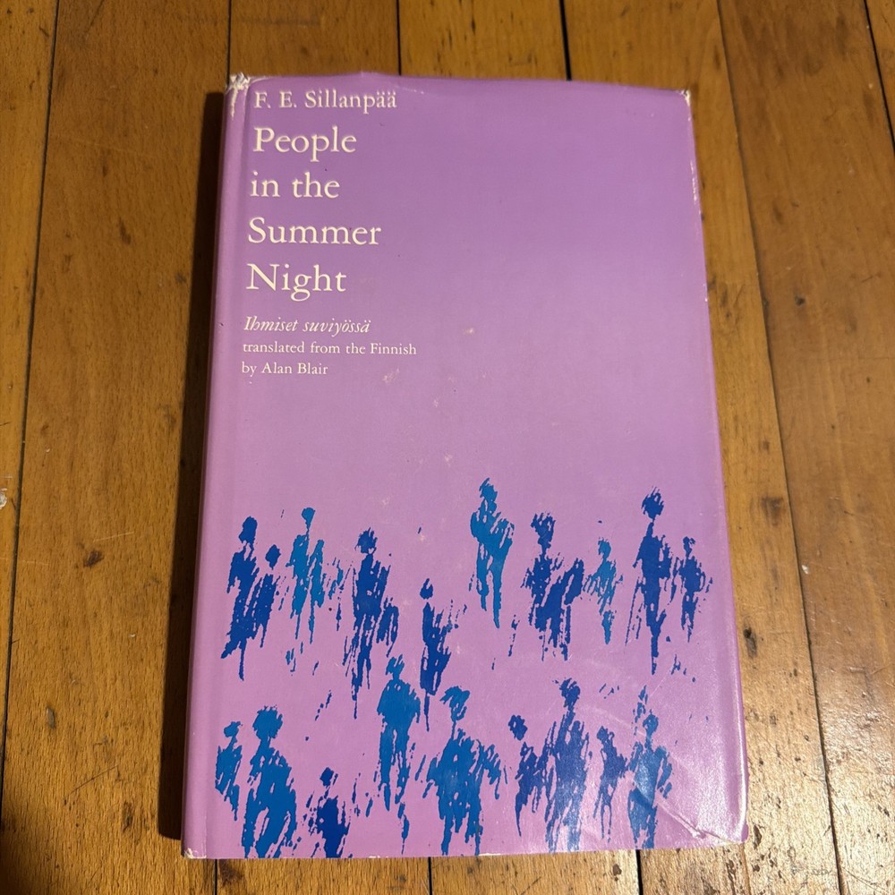 People in the Summer Night 1966 1st English Ed HCDJ Sillanpaa Nobel Epic Suite