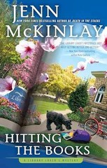 Hitting the Books (A Library Lover’s – Hardcover, by McKinlay Jenn – Very Good u