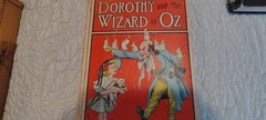 Vintage Wizard of OZ-L. Frank Baum Book Set of 7 Hardcover-1 Paper-Reilly & Lee