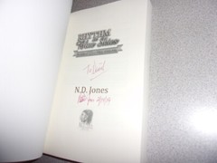 Rhythm and Blue Skies by N.D. Jones 2019 Romance 2 Stories SIGNED Paperback