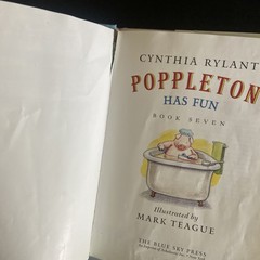 Cynthia Rylant Mr. Putter & Poppleton Lot Of 8 HC & PBs G – VG Condition