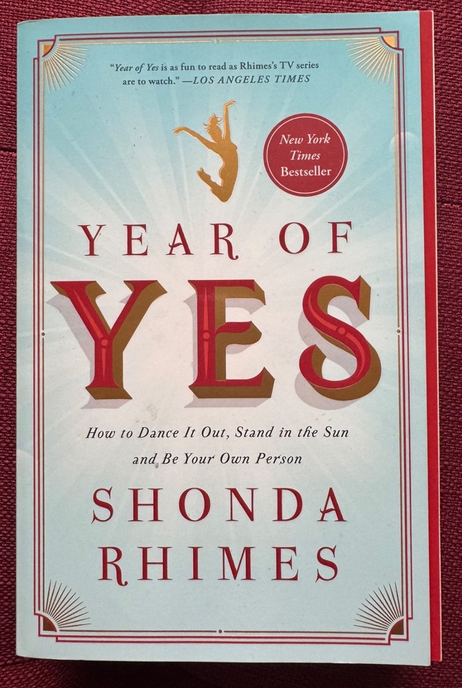 Year of Yes by Shonda Rhimes (Brand New)