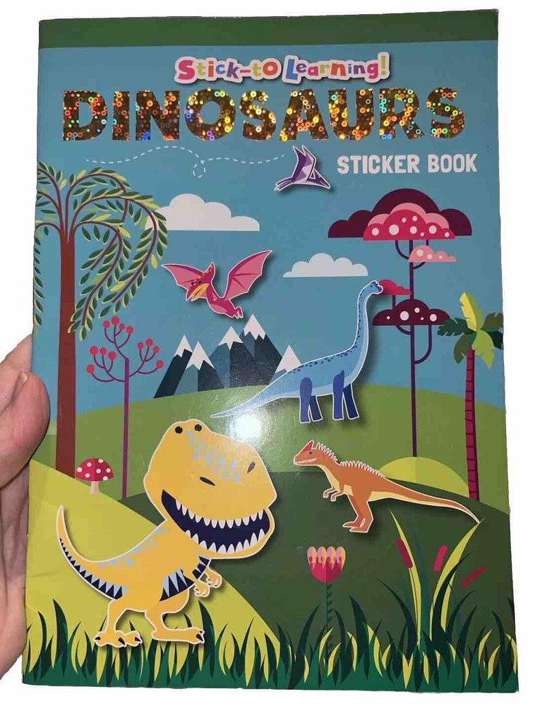 Stick to Learning – Dinosaurs 🦖 🦕 Sticker Book 📕 Brand New 🆕 2019