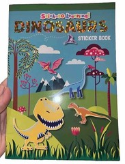Stick to Learning – Dinosaurs 🦖 🦕 Sticker Book 📕 Brand New 🆕 2019