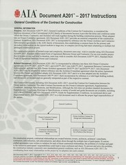 AIA Document A201 – Only Includes A201 – 2017 General Conditions