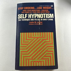 Self Hypnotism: The Technique And Its Use In Daily Living Leslie M. LeCron 1970