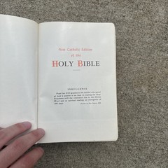 Holy Bible New Catholic Edition Douay 1957 by Catholic Book Publishing