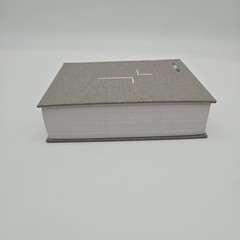 The Jesus Bible by Louie Giglio (2017, Hardcover) Gray Cloth Cover