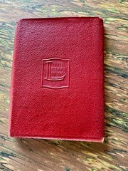 1921 Small Book Bab Ballads W.S. Gilbert Classic Literature NY Little Leather