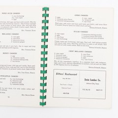 Blanco Country Cook Book Texas 1971 Edition 112 pages GBC Paperback