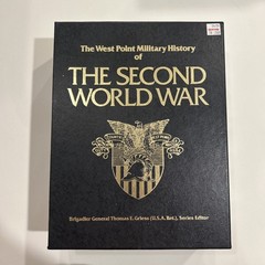 West Point Military History Second World War 3 Book Set 1989 HC 50th Anniversary