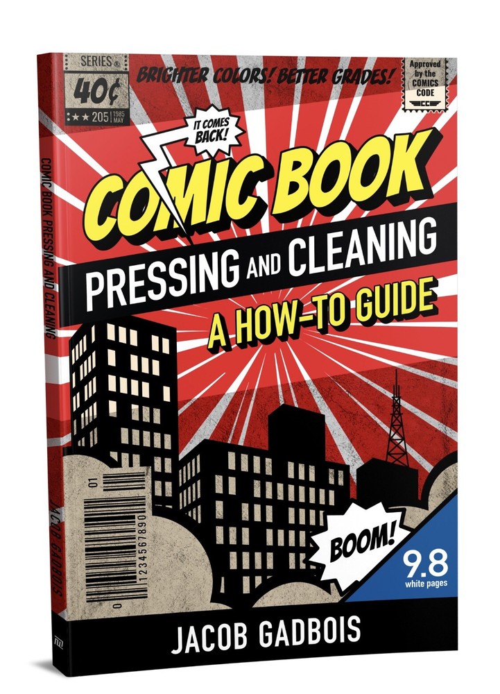 Comic Book Pressing And Cleaning How To Guide! -AUTHOR COPIES – CGC CBCS PGX