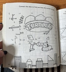 Teenage Mutant Ninja Turtles Coloring & Activity Book 1991 New Old Stock