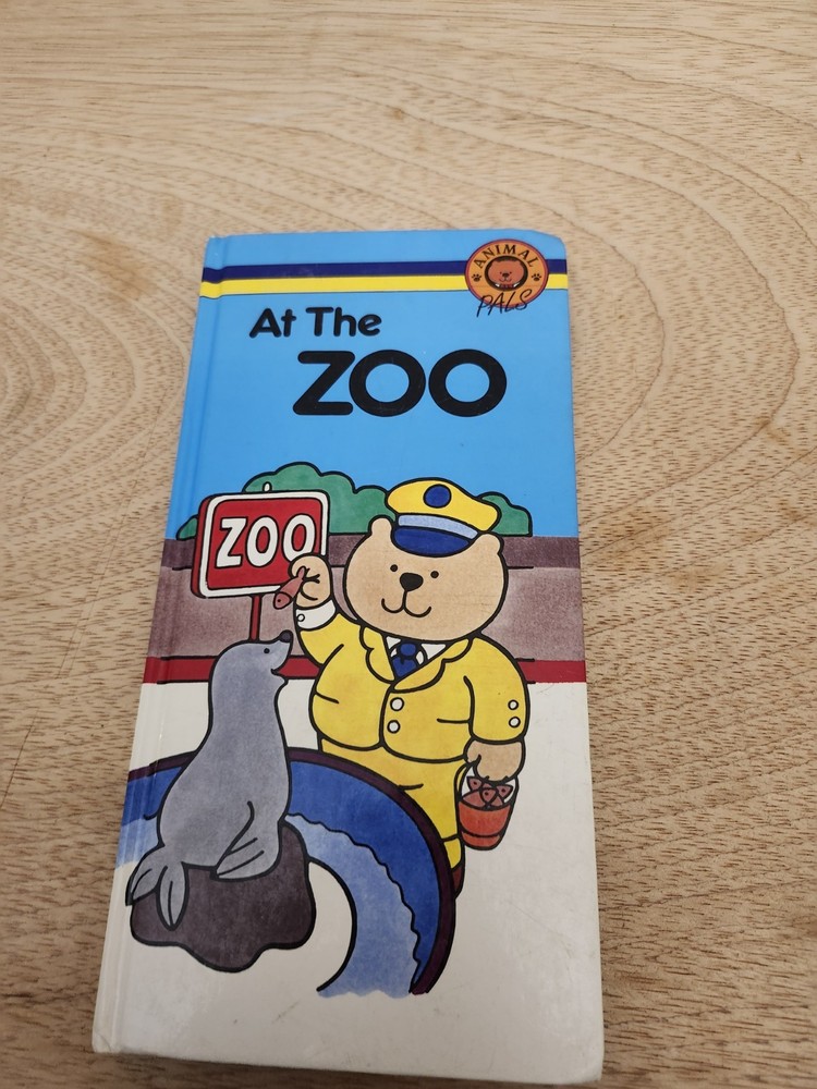 ANIMAL PALS AT ZOO By Henri Parmentier Kids Book Learn To Read Toddler