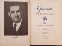 Gourmet’s Basic French Cookbook Louis Diat 1961 Hardcover Illustrated AS-IS