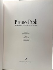 Bruno Paoli Interni A Misura D’uomo Dove Apparire 2001 by Giovanni Faccenda