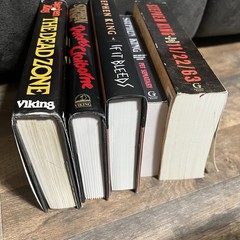 Lot of 5 Stephen King Horror Hardback Paperback Books Mix