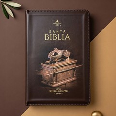 Biblia con Cierre Letra SuperGigante 19 puntos RV1960 con indice- Arca del Pacto
