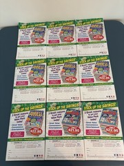 Lot of 9 Penny Press and Dell Variety Puzzle Books