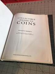 Vintage 1991 Collectible American Coins by Kenneth E. Bressett Hardcover Book