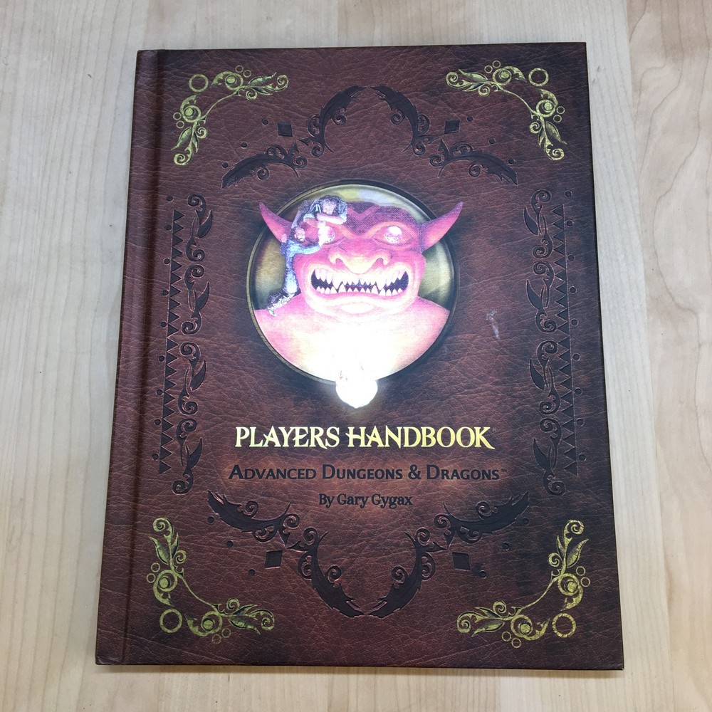 Advanced Dungeons and Dragons Players Handbook Gary Gygax 1st Edition Hardcover