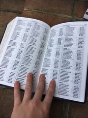 KJV Large Print Bible | Blue Faux Leather | Thumb-Indexed | King James Version