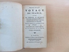 Jean-Aimar Piganiol de La Force “Nouveau voyage de France” 4.1in x 6.6in French