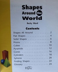 Shapes Around the World PB by Becky Ward *EXCELLENT*