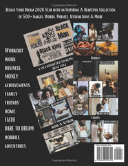 2026 Vision Board Clip Art Book For Black Men: Create Motivational & Powerful Vi