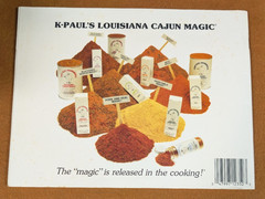 K Paul’s Louisiana Cajun Magic Cookbook SIGNED 40 Pages~ Nice