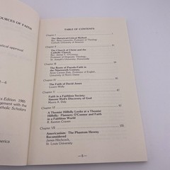 Faith and the Sources of Faith Catholic Scholars Theology 1985 PB