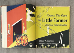 The Little Farmer ~ Margaret Wise Brown ~ Slobodkina ~ Hardback ~ 1948