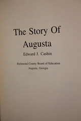 THE STORY OF AUGUSTA (Georgia) by Edward Cashin 1980 First Edition REDUCED